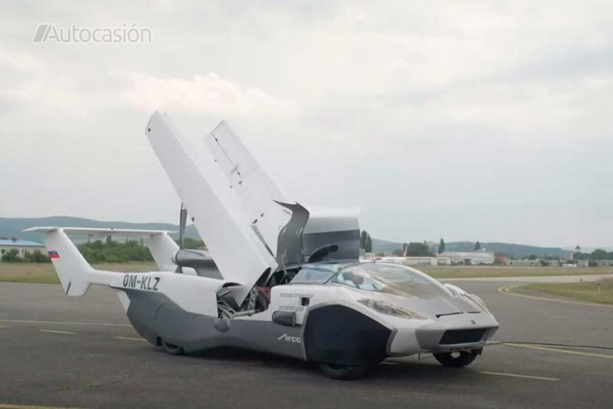 AirCar así es el coche volador que realmente vuela Autocasión