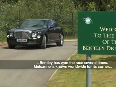 Bentley Mulsanne: elegancia deportiva Bentley Mulsanne: elegancia deportiva