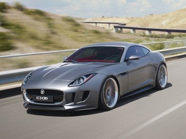 Jaguar C-X16, en movimiento Jaguar C-X16, en movimiento