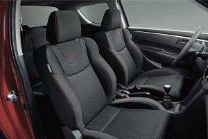 Suzuki Swift Sport 2011 Interior del nuevo Suzuki Swift Sport
