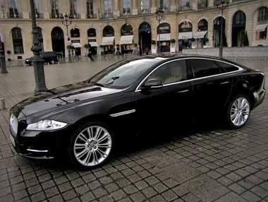 El Jaguar XJ, en París El Jaguar XJ, en París