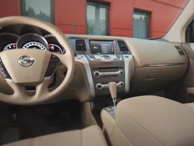 Nissan Murano 2012: interiores Nissan Murano 2012: interiores