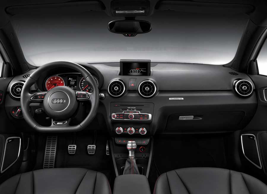 Audi 8 900x656 Así es el interior del nuevo Audi A1 Quattro.