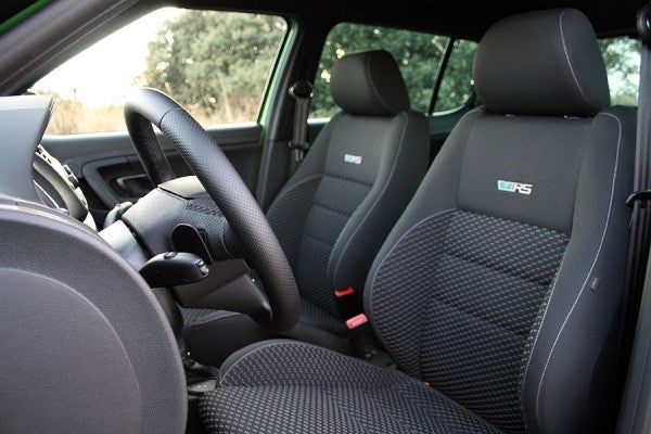 Asientos deportivos del Skoda Fabia RS Skoda Fabia RS