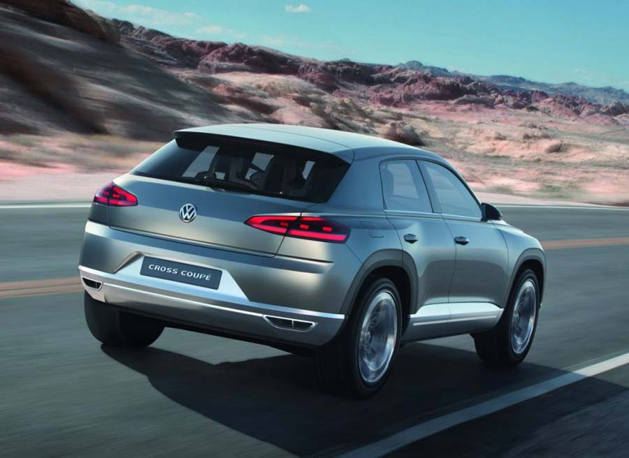 VW 2 900x656 VW Cross Coupé Concept, el punto de partida para los nuevos SUV de la marca alemana.