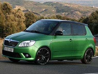 Anuncio del Skoda Fabia RS Anuncio del Skoda Fabia RS