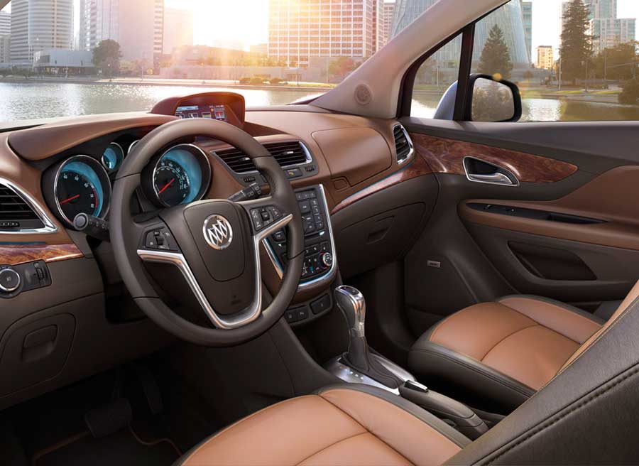 Buick Encore 2 900x656 El interior del Buick Encore tiene un claro aroma a General Motors.