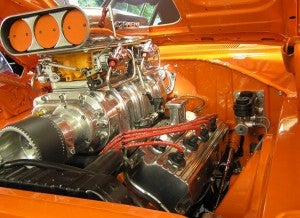 Motor vehículo americano Los motores americanos, potentes, enormes y fiables, tienen un mantenimiento sencillo.