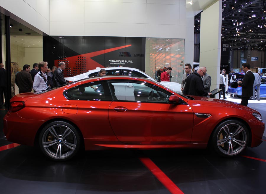 BMW M6 El BMW M6 es una de las estrellas de la firma alemana en el Salón de Ginebra.