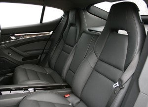 Porsche Panamera Hybrid S asientos traseros Porsche Panamera Hybrid S asientos traseros