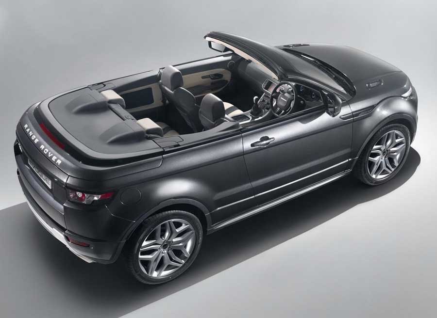 Range Rover Evoque Convertible La versión descapotable del Evoque es, de momento, un simple prototipo.