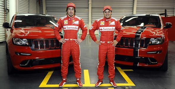 Jeep Grand Cherokee SRT8: el nuevo coche de Alonso Jeep Grand Cherokee SRT8: el nuevo coche de Alonso