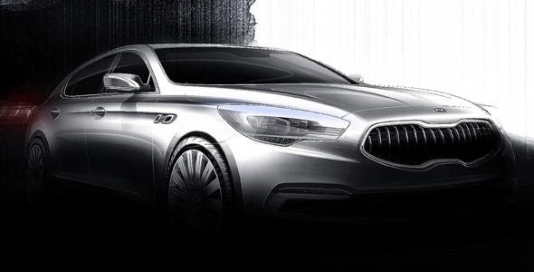 Kia KH, primeras imágenes oficiales Kia KH, primeras imágenes oficiales