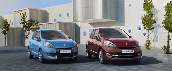 Renault Scénic y Grand Scénic, renovados Renault Scénic y Grand Scénic, renovados