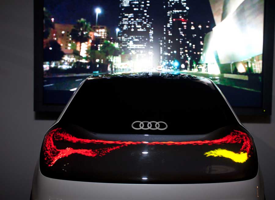 Audi iluminacion swarm OLED 02 Audi iluminacion swarm OLED 02