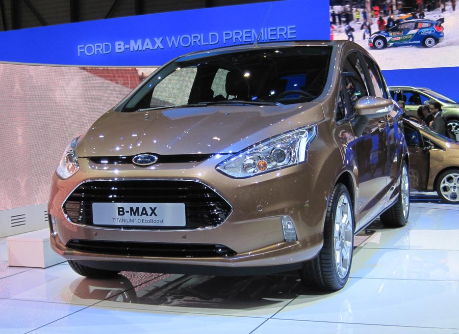 Ford B-Max El Ford B-Max es una de las novedades más esperadas dentro del stand de Ford.