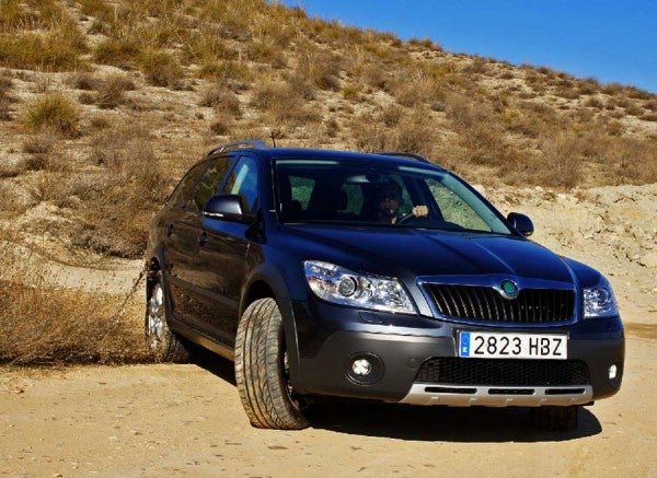 Skoda Scout, frontal Skoda Scout, frontal