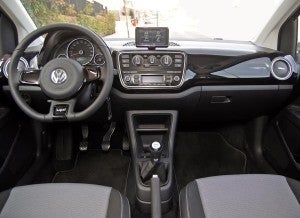 Volkswagen up! black up!, salpicadero Volkswagen up! black up!, salpicadero