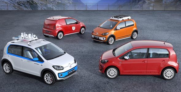Volkswagen Up!: cuatro concepts en Ginebra Volkswagen Up!: cuatro concepts en Ginebra