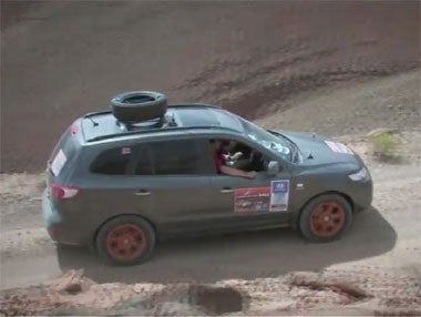 Hyundai Santa Fe en El Desierto de los Niños Hyundai Santa Fe en El Desierto de los Niños