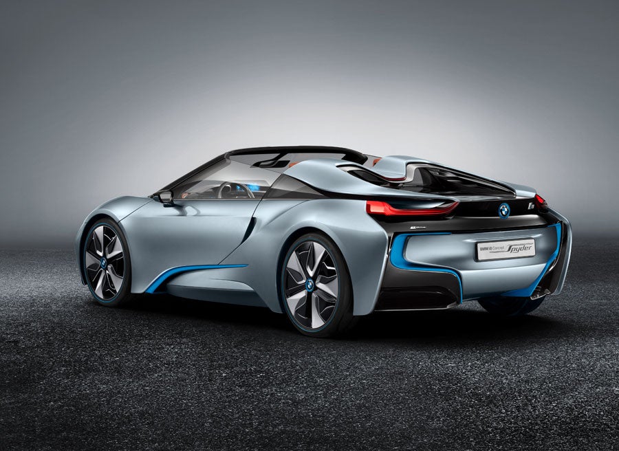 BMW i8 Spyder, deportivo eléctrico de alto rendimiento