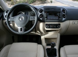 Volkswagen Tiguan 4x4, salpicadero Volkswagen Tiguan 4x4, salpicadero