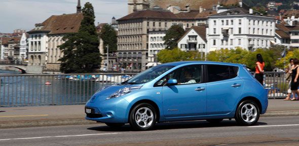 Un Nissan Leaf EV exclusivo para Europa Un Nissan Leaf EV exclusivo para Europa