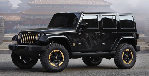 Jeep Wrangler Dragon, debut en Pekín Jeep Wrangler Dragon, debut en Pekín