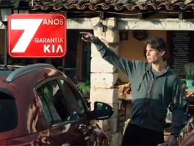 Rafa Nadal, en el anuncio del nuevo Kia Sportage Rafa Nadal, en el anuncio del nuevo Kia Sportage