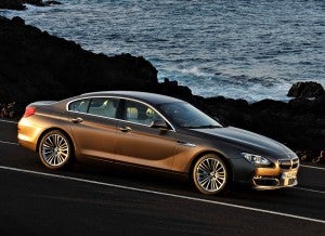 BMW Serie 6 Gran Coupé, lateral BMW Serie 6 Gran Coupé, lateral