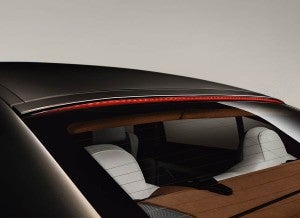 BMW Serie 6 Gran Coupé, tercera luz de freno BMW Serie 6 Gran Coupé, tercera luz de freno