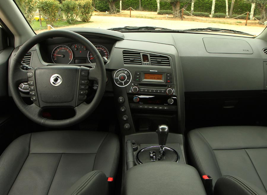 SsangYong Actyon-Sports Interior del nuevo SsangYong Actyon Sports.