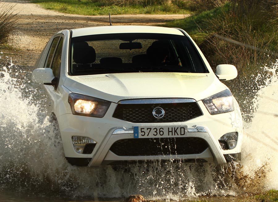 SsangYong Actyon Sports Pocas dificultades pueden detener al nuevo SsangYong Actyon Sports.