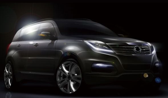 Primeras imágenes del nuevo SsangYong Rexton Primeras imágenes del nuevo SsangYong Rexton