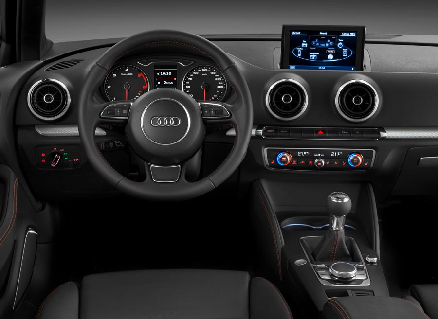 Audi A3 Interior del nuevo Audi A3.