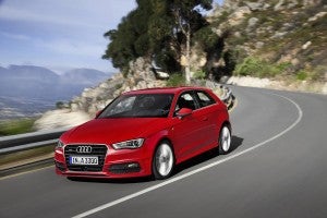 Audi A3, curva Audi A3, curva