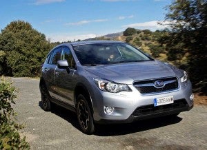 Subaru XV, asfalto Subaru XV, asfalto