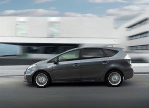 Toyota Prius +, lateral Toyota Prius +, lateral