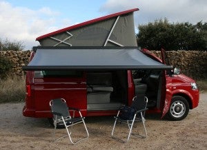 Volkswagen California, techo Volkswagen California, techo