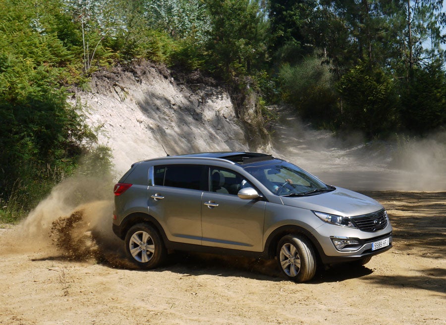 Kia Sportage 1.7 CRDi Kia Sportage 1.7 CRDi, off road, Rubén Fidalgo