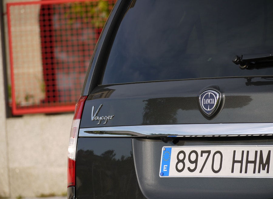 Lancia Voyager Lancia Voyager, portón trasero, Rubén Fidalgo