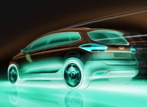 Nuevo Kia Carens, trasera Nuevo Kia Carens, trasera