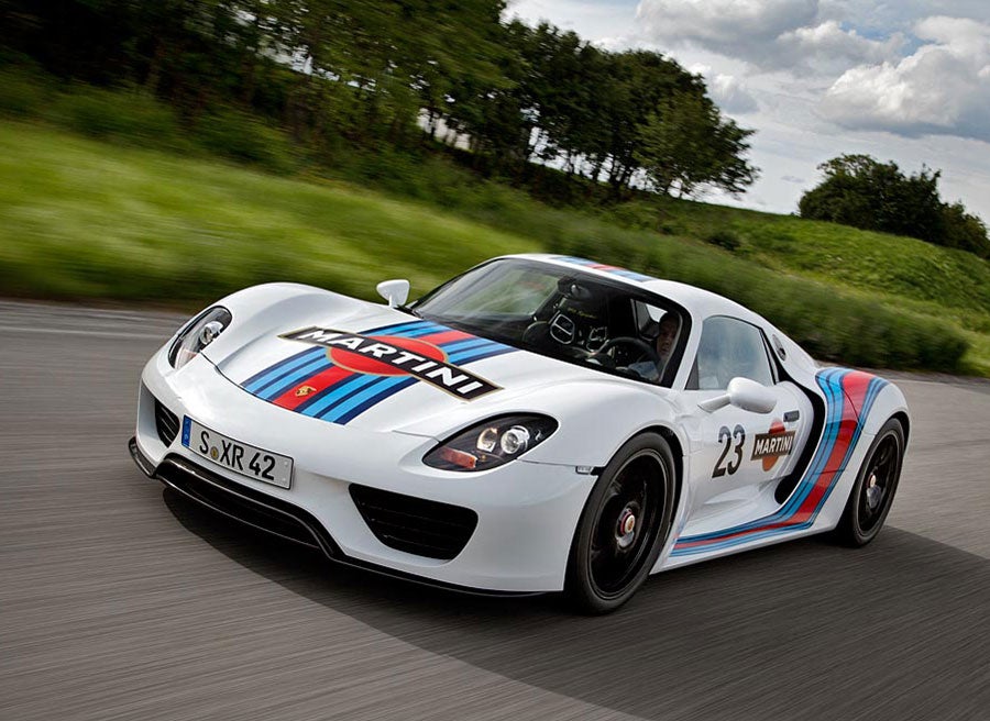 Porsche 918 Spyder Martini Racing Porsche 918 Spyder Martini Racing