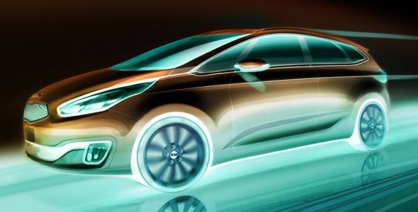 El nuevo Kia Carens, en el Salón de París El nuevo Kia Carens, en el Salón de París
