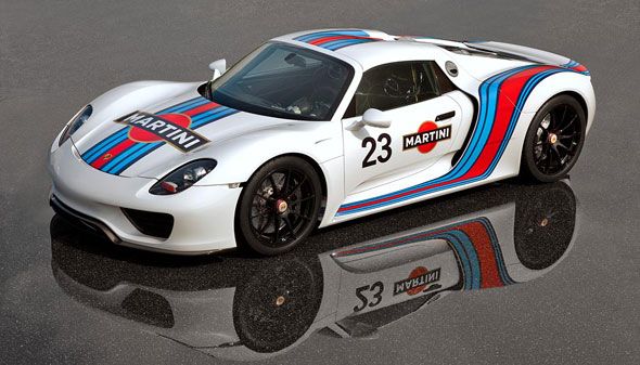 Porsche 918 Spyder Martini Racing, un coche legendario Porsche 918 Spyder Martini Racing, un coche legendario