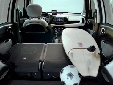 Fiat 500L: interior Fiat 500L: interior