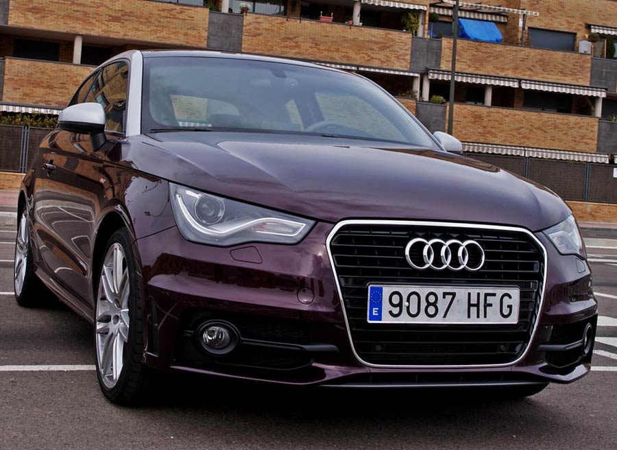Audi A1 El pequeño de la familia Audi es uno de los modelos que más simpatías despierta. Foto: Jordi Villanueva.