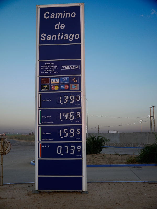 Fiat Punto Evo GLP Fiat Punto Evo GLP, estación de servicio Benavente, Rubén Fidalgo