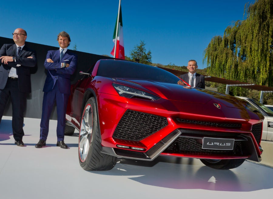 Lamborghini Urus El Lamborghini Urus no llegará a los concesionarios como muy pronto hasta 2017.