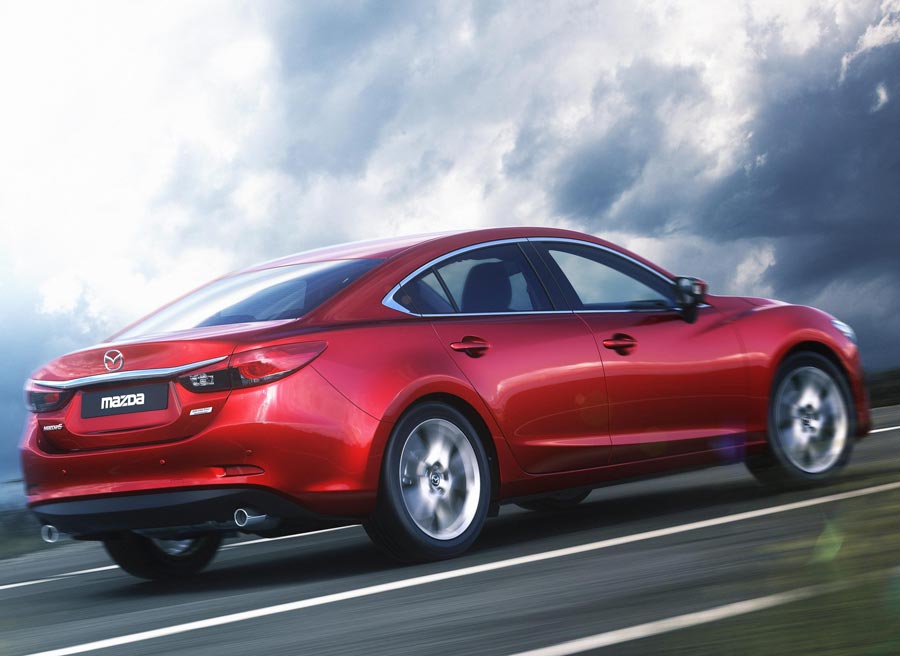 Mazda6 El Mazda6 es uno de los coches más grandes de su segmento.